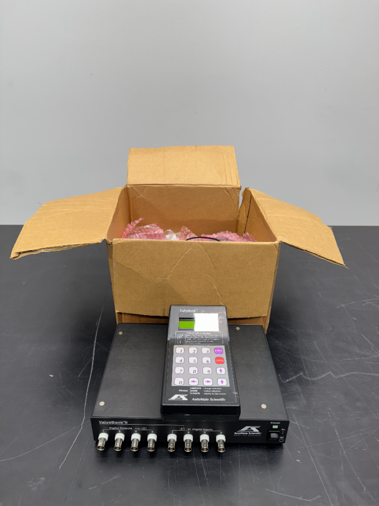 Image of AutoMate Scientific ValveBank II perfusion controller.